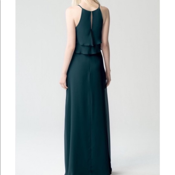 Jenny Yoo Charlie Ruffle Bodice Gown - Picture 2 of 12